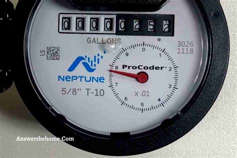 neptune water meter troubleshooting